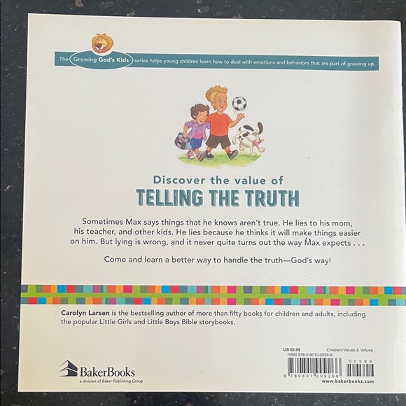 Behavioral Book Set - Keeping Your Cool, Being Nice to Others, Telling the Truth - Picture 7 of 10